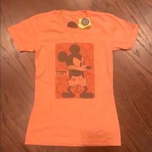 Angry Vintage Mickey Mouse Tee Womens XS